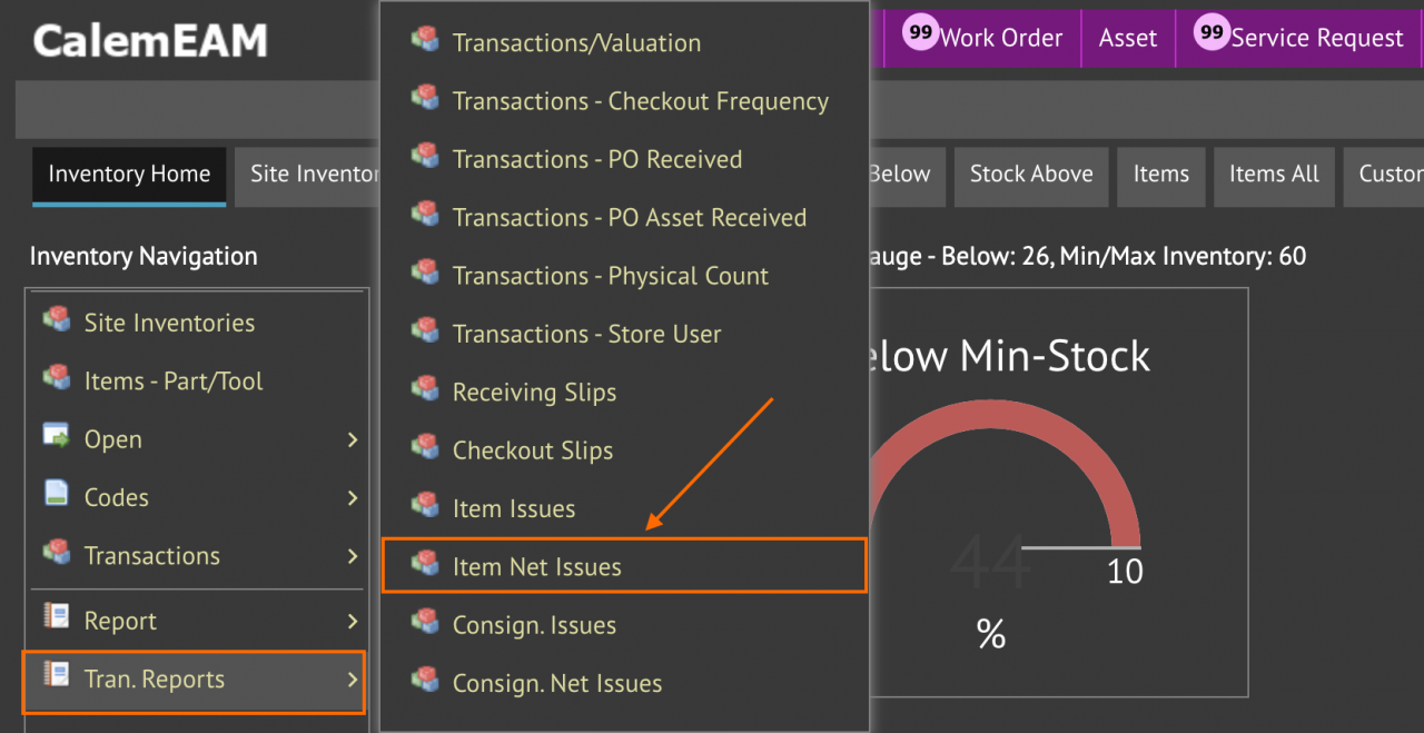 How to Report a List of Items Checked Out