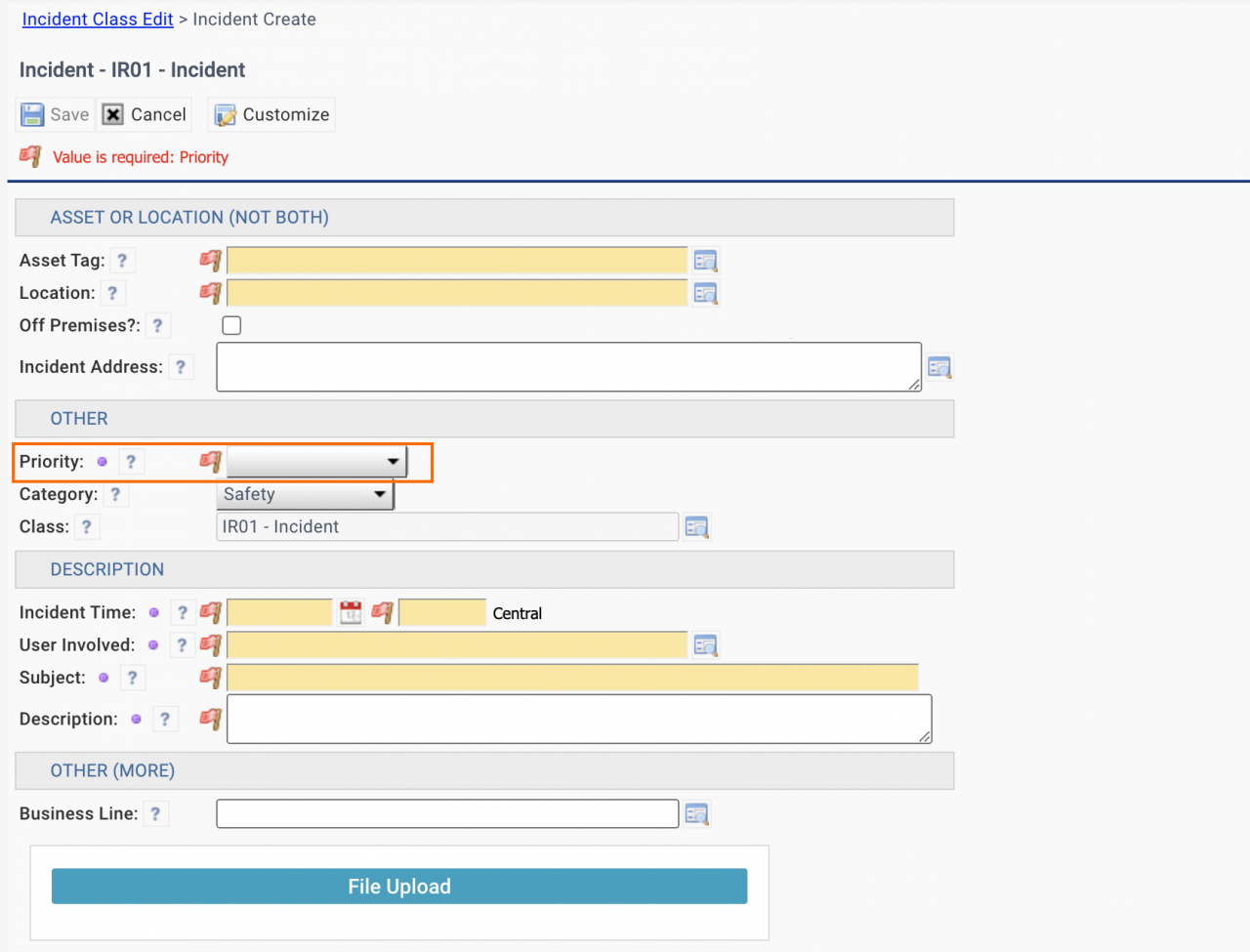 Process Automation for Incident Management