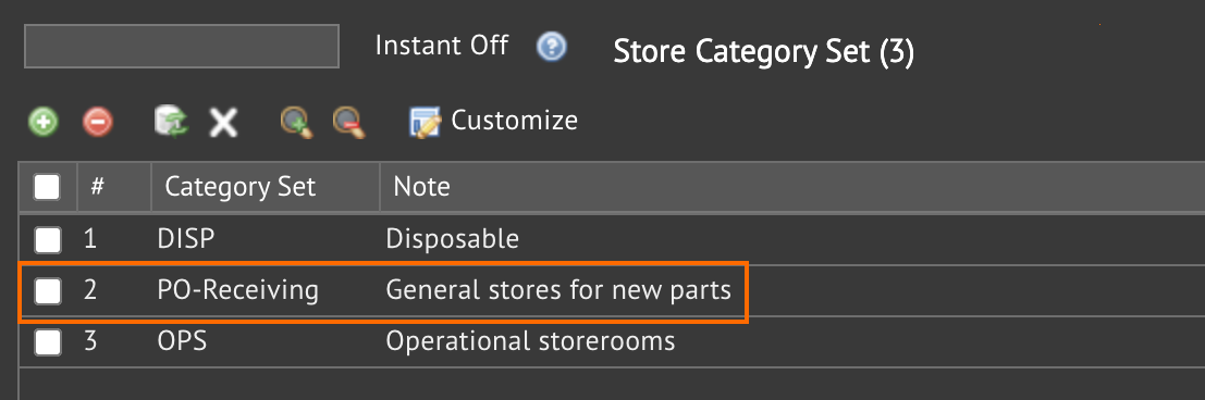 How to Restrict Storerooms for PO Receiving