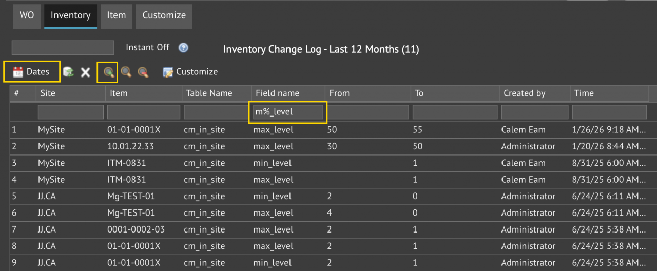 Introducing Data Change Logs
