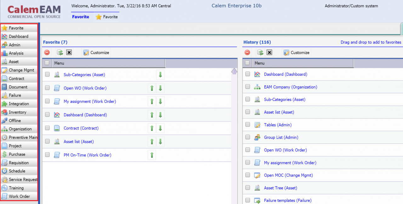 Module List Order - Clay's Blog - Scalable CMMS, EAM, Maintenance ...
